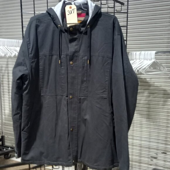 Work Horse Concealed Carry Jacket - Black | 3XLT - Picture 2 of 6